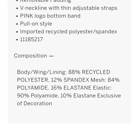 NWOT VS Sports Bra - Picture 4 of 4